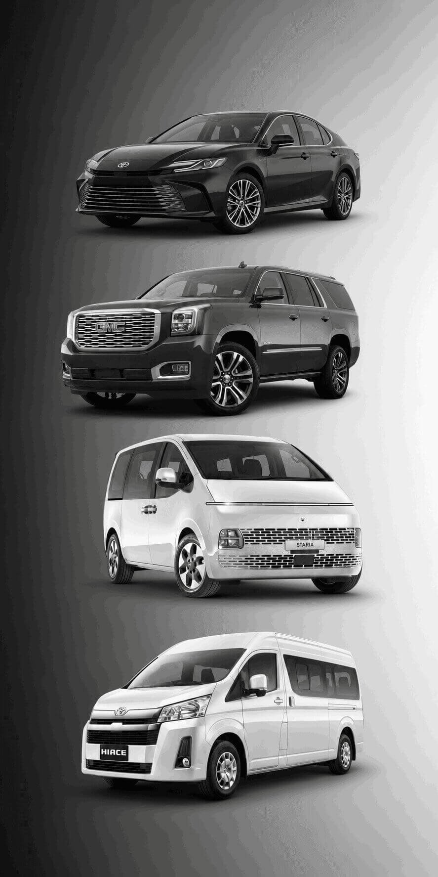 our private taxi fleets